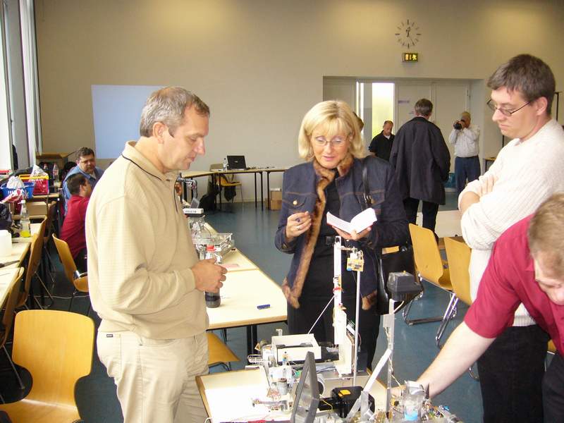 die Presse war auch da